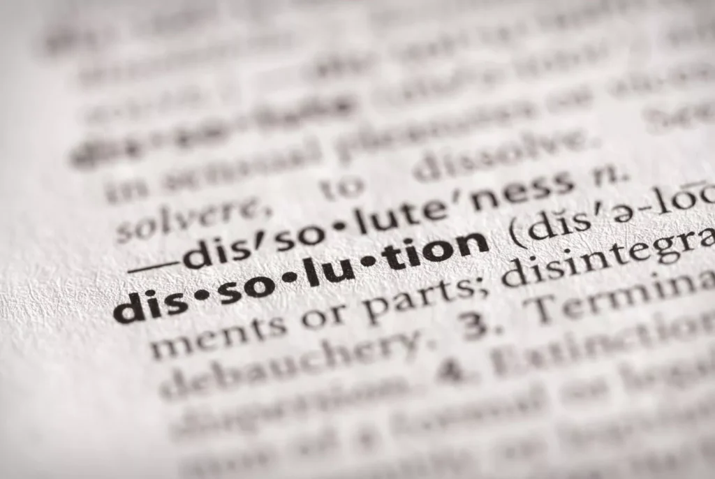 Co musisz wiedzieć o Dissolution?